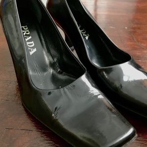 Vintage Prada Vero Cuoio Heels